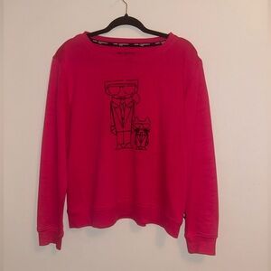 Karl Lagerfeld sweater.